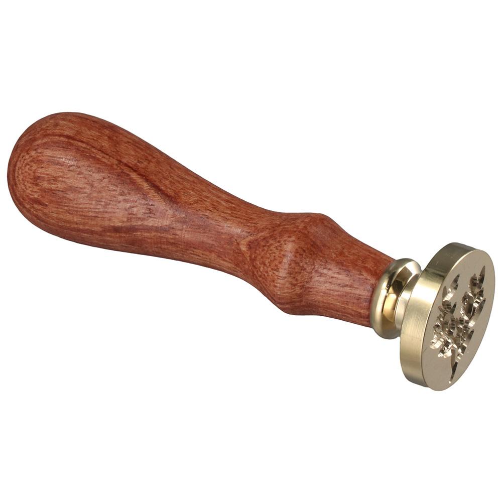 

Eucalyptus Style Eucalyptus Wax Seal Stamp wooden Plant Wax Seal Stamp for Christmas