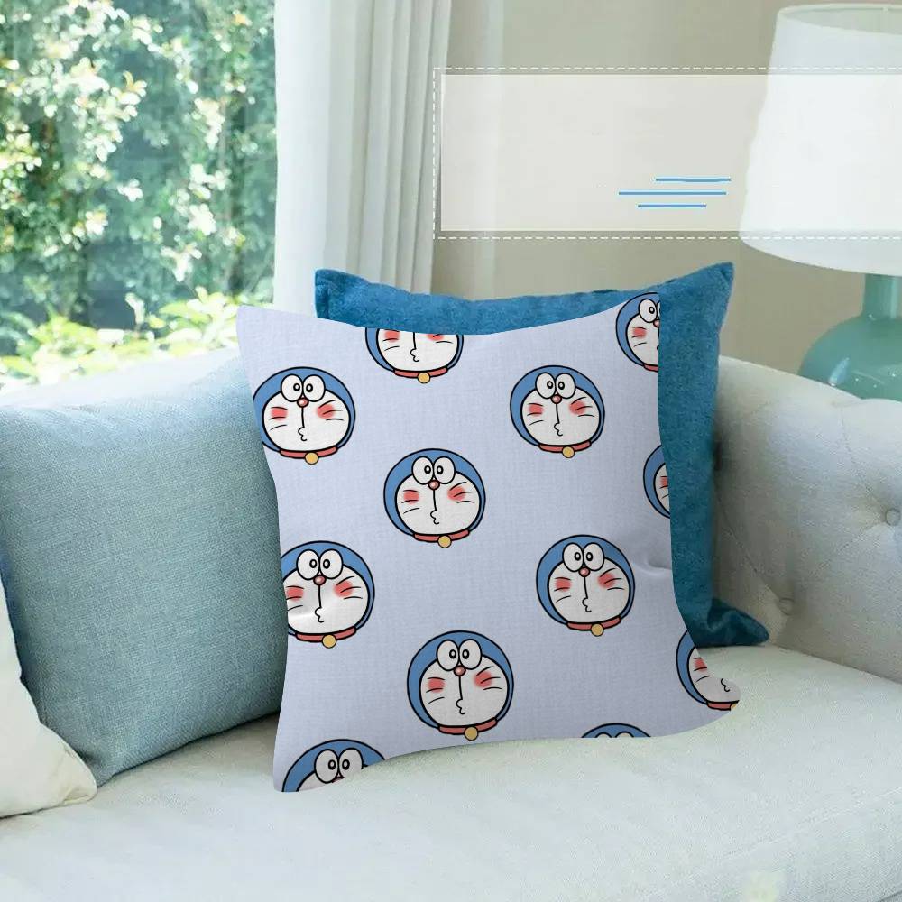 Pillow Cushion Cover Pillowcase Living Room Sofa Home Decor Anime D-D-Doraemones Classic