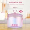 Aesthetic Glass Soup Pot Cookware Resistant Binaural Saucepan Pasta Stovetop Stew Cooking Pot Stockpot Kitchen Accessories Tool