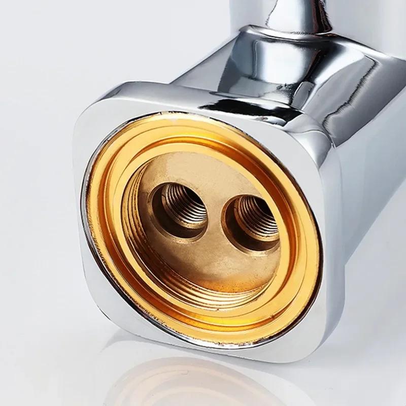 and Cold Kitchen Faucet Household Stainless Steel Tap Sink Basin Dishwasher Copper Alloy Faucet Single Handle Tap