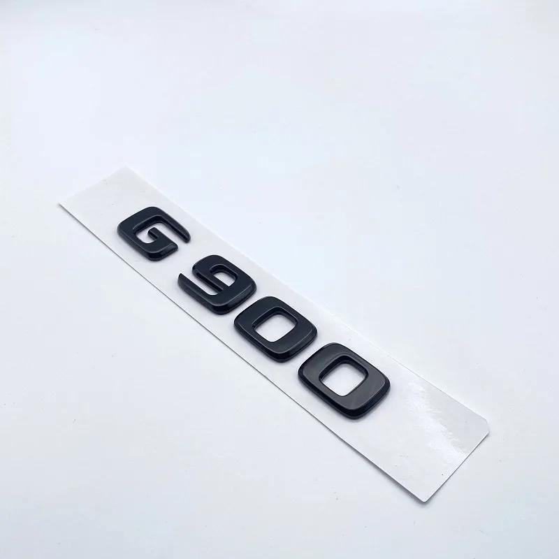 Adequado para Mercedes Benz Brabus Nova Classe G Logotipo de carro modificado G700 800 900 Deslocamento Padrão Traseiro Cauda Iabel Adesivo de carro