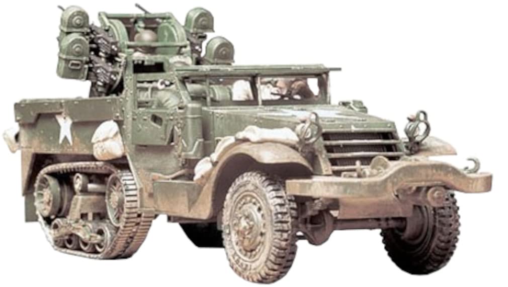 

Tamiya 135 Military Miniature Series No.81 Американская самоходная зенитная установка M16 Sky Cleaner Пластиковая модель 35081
