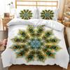Peacock Feather Printed Decor Peacock Duvet Cover King Size Pretty Animal Pattern Bedding Set with Pillowcase for Girl Kid Adult
