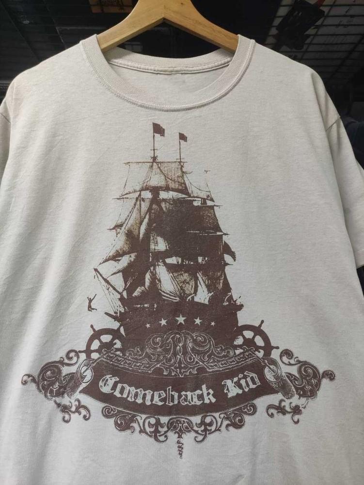Comeback Kid Jump Out Fly White Cotton Shirt All size S5XL MI604 Unisex T-Shirt XL