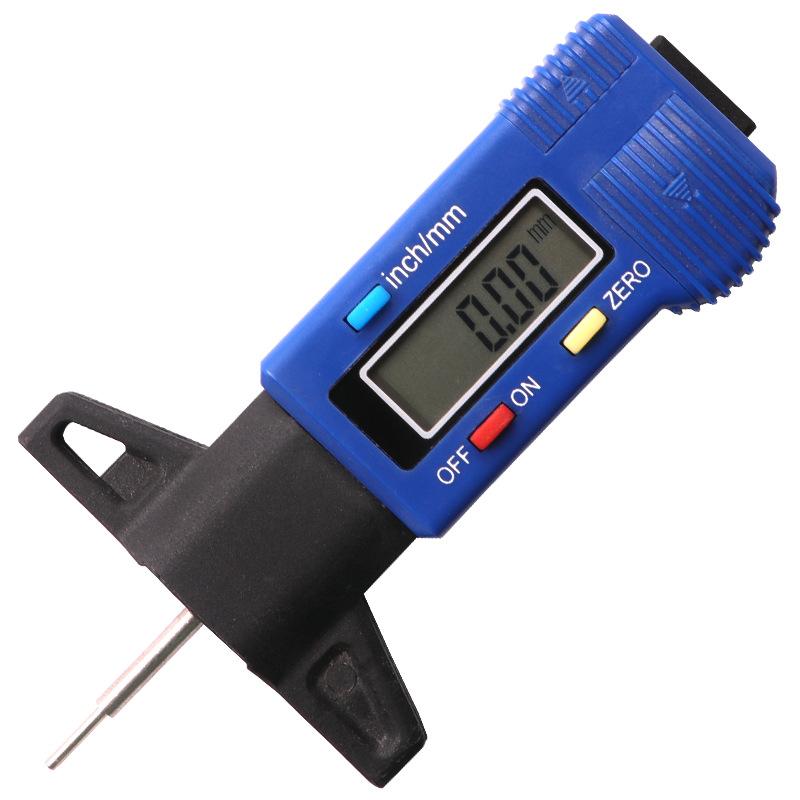 Digital Car Tyre/Tire Tread Depth Gauge Measuring Tool Auto Tire Wear Detection Monitoring Depth Caliper Thickness Gauges New