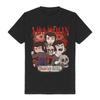 T-shirt Cuore Infranto Hotel Infestato Stampa Grafica Abaddon Merch T-shirt Unisex Streetwear Cotone Morbido Manica Corta T-shirt Donna Uomo