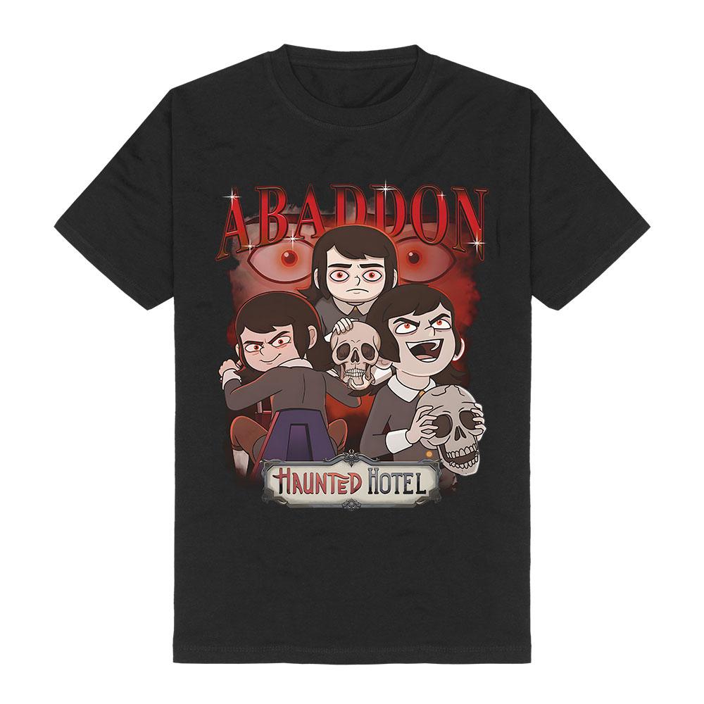 T-shirt Cuore Infranto Hotel Infestato Stampa Grafica Abaddon Merch T-shirt Unisex Streetwear Cotone Morbido Manica Corta T-shirt Donna Uomo