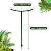 8pc Garden Plant Support Stakes Large Plant Holders for Outdoor Indoor Garden Flower Plant Support Stakes with Durable Material and Stable Design
