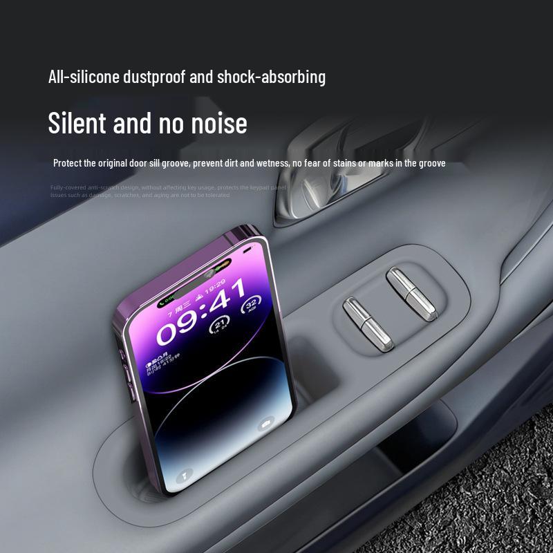 Compatible with 26 Models: Leapmotor A10 Silicone Door Handle Storage Organizer
