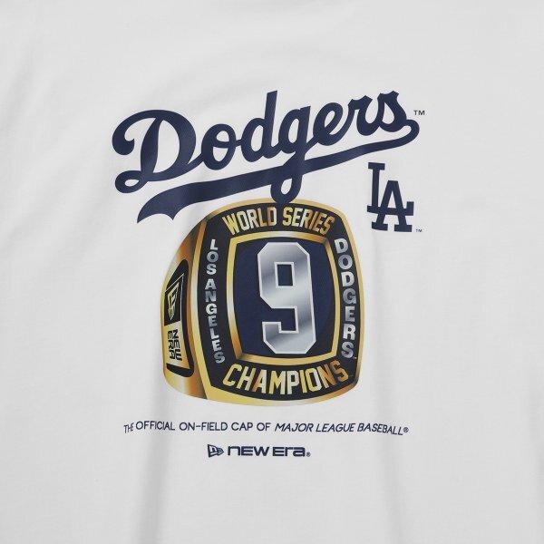 New Era La Dodgers T shirT Champions Ring whiTe 15147550
