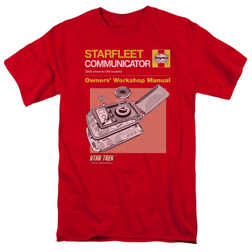 

Star Trek Communicator Manual TV Show T-Shirt Sizes S-4XL NEW 2XL