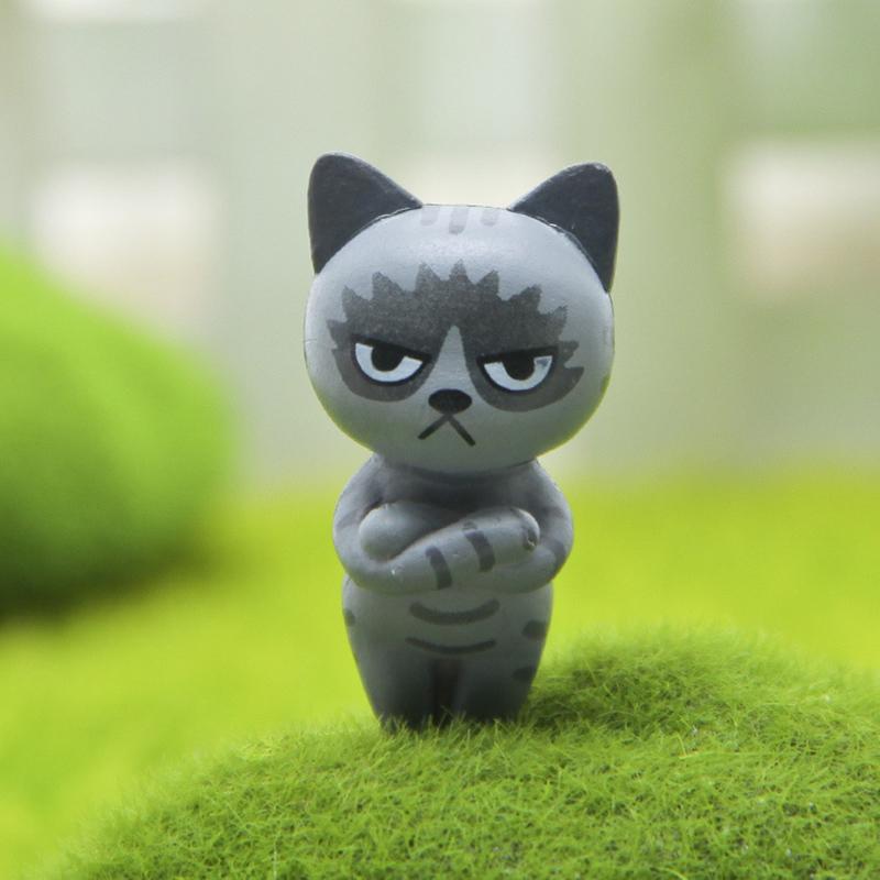 6pcs/set Succulent Micro Landscape Accessories Meat Potted Plants Decorative Ornaments