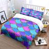 Mermaid Scale Bedding Set Bedding Duvet Cover Set Duvet Cover Pillowcases (1 * Duvet Cover 2 * Pillowcases, Without Duvet Insert)