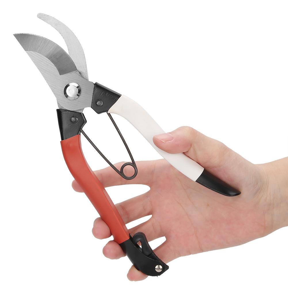 Steel Handle Pruning Shear Manual Gardening Banch Fruit Tree Cutter Garden Scisoor