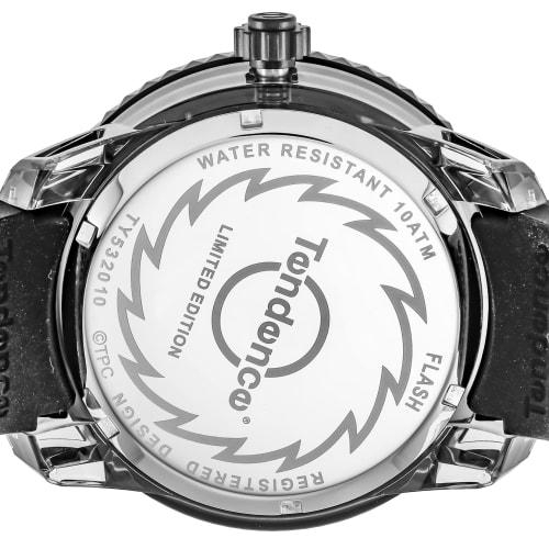 Tendence FLASH Original Ultraman Watch, Black Dial, Stainless Steel, Mineral Glass, Quartz Movement, Limited Edition of 300 Pieces, 51mm Watch TY53201