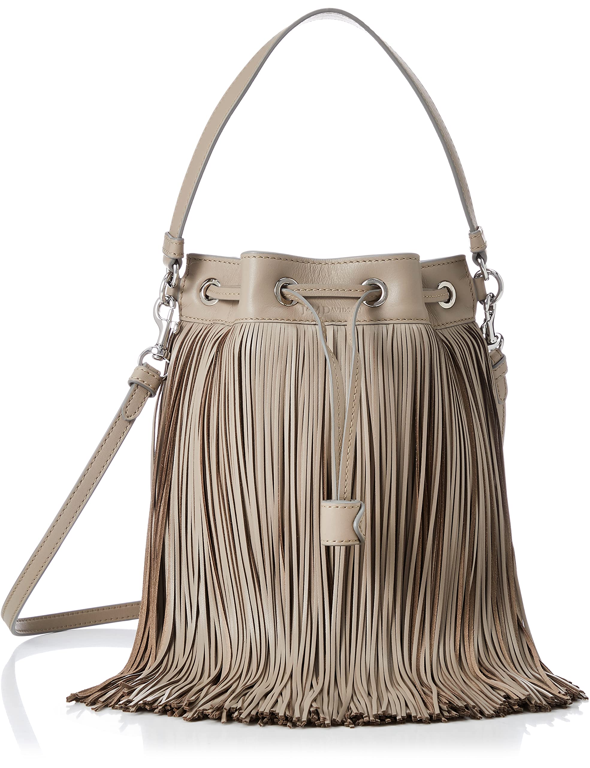 

Shoulder Bag TheFringe WarmTaupe [J&M Davidson] LFRG-0XX-SCNP Women s [Item]