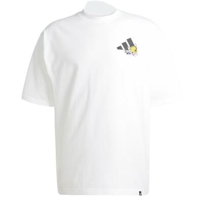 Camiseta Casual Confortável da Moda Manga Curta Tops Masculinos Branco JZ3255
