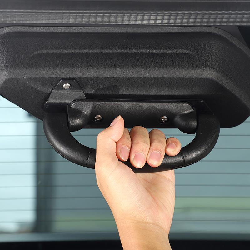 Baklucka glashandtag Grepphandtag Hållare Fäste Montering Passar För Jeep Wrangler JL 2018 Upp Interiörtillbehör