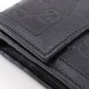 GUCCI Interlocking G Purse 282434 black Sima leather Women Used
