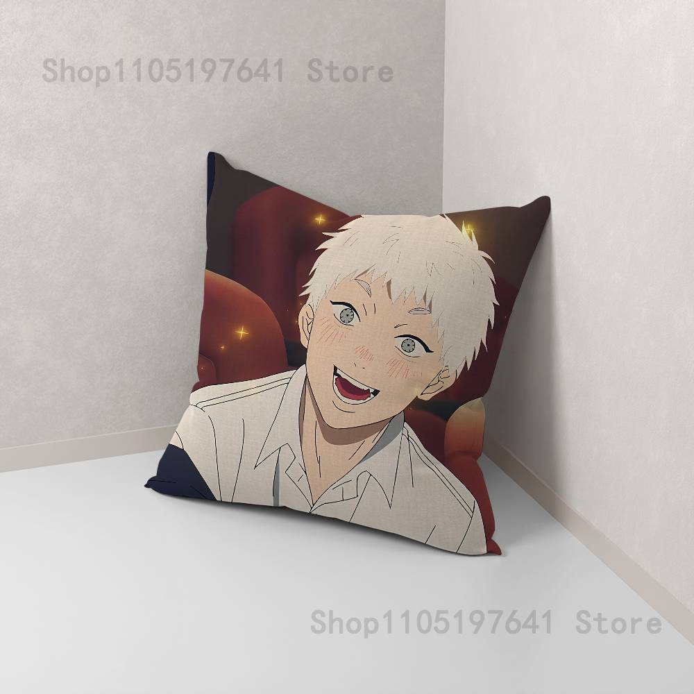 Anime The Summer H-Hikaru D-Dieds Pillow Case Plush Pillow Cases Home Decoration Pillow Cover for Sofa Bed Chair Living Room