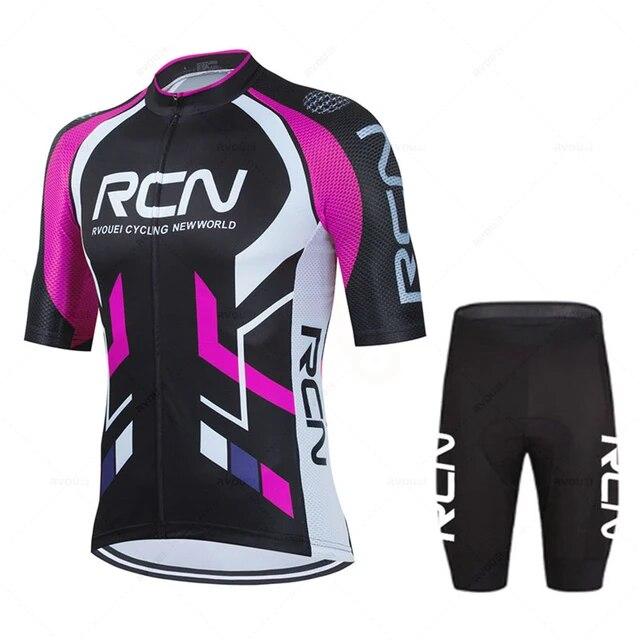 Καλοκαιρινό Σετ Επαγγελματικής Ομάδας Rcn Ποδηλασίας 19D Σετ Ποδηλατικά Σορτς MTB Ropa Ciclismo Ανδρικά Μπλουζάκια Ποδηλασίας Κοντομάνικα Μαγιό Ρούχα
