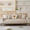 Nordic Simple Solid Color Sofa Cushion Four Seasons Pure Cotton Fabric Non-Slip Cotton Seat Cushion Universal Modern Sofa Cover Towel