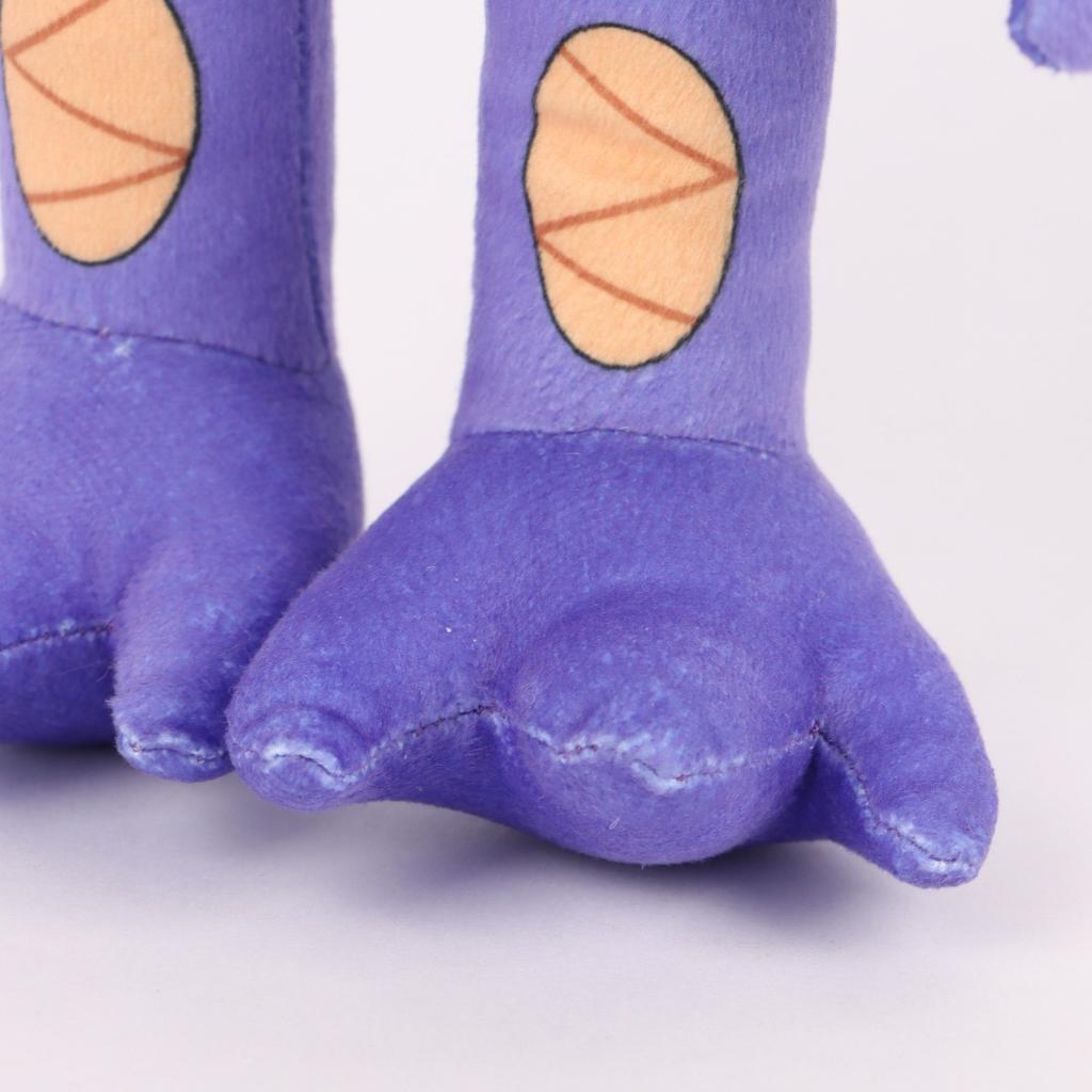 BOKKIE Demo Plush Purple Toothed Terrifying Bear Plush Toy Doll