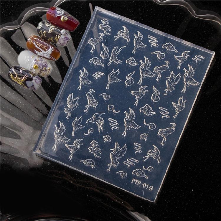 Multi Pattern Embossing Nail Art Silicone Mold For Customizable Resin Accessories And Craft Enthusiasts Jewelry Mould