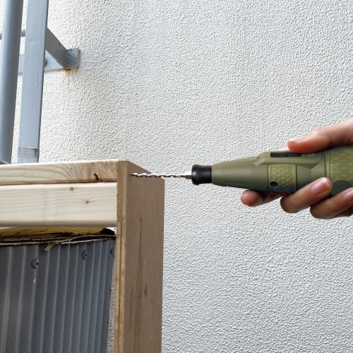 VESSEL Electric Ball Grip Driver Limited Color (Dal Green) with 1 Bit Electric Drab Ball 220USB-1DG