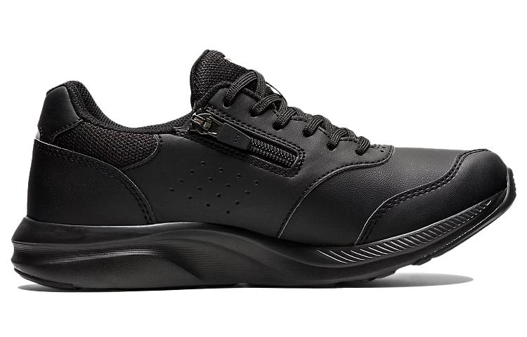 Asics Gel Fun Walker Textile, Leather Low top Running Shoes Women's Extreme Night Black 1292A053-001