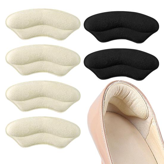 Yousheng 1 Pair Heel Grips for Shoes, Soft Sponge Cushion Back Pad for High Heels, Anti-Slip Liner Tape for Women
