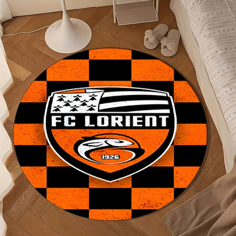 Lori-ent Football Club Round mat Home Decor, Chair rug For livingroom,Bedroom, doormat home decor Birthday Gift Christmas Gifts