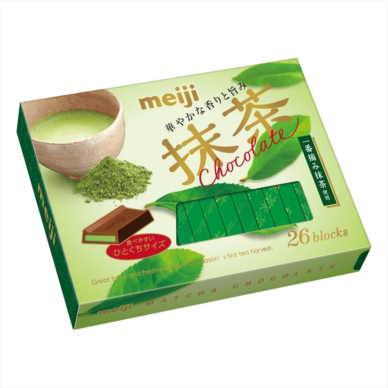 

Meiji Matcha Chocolate Box 26 pieces