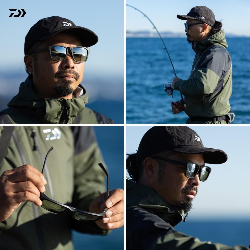Daiwa Polarized Sunglasses TALEX TLX 027 TrueView Sport Fishing Sunglasses /