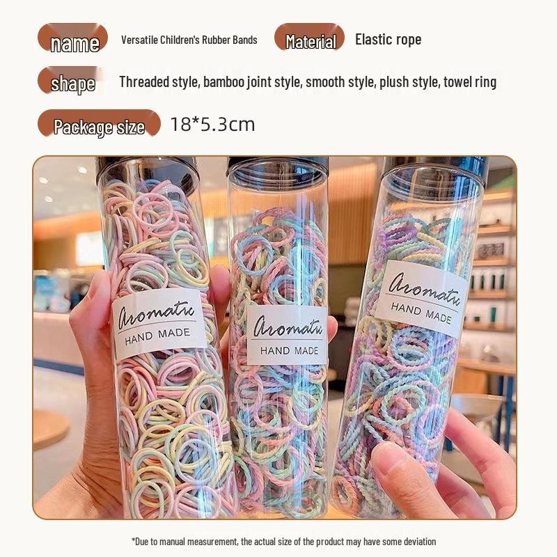 Gentle Baby Hair Elastic Band - Soft, Non-Pulling Rubber Bands for Children's Hair & Baby Headbands