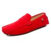 Casual Shoes for Men Women Boys Bright Leather Stage Performance Designer 35~48 Peas Soft Driving Male Flats Loafers Moccasins
