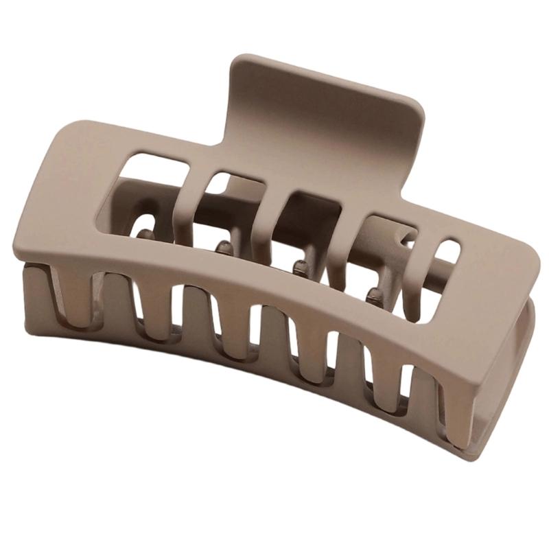 Square Plastic Hair Claw Clip For Women Secure Grip Lightweight Hair Accessory Hairpin For Comfort And Styling
