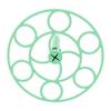 Sunflower Flower Stand Plastic Plant Support Rack Flower Shaping Holder for Climbing Vines Garden Patio