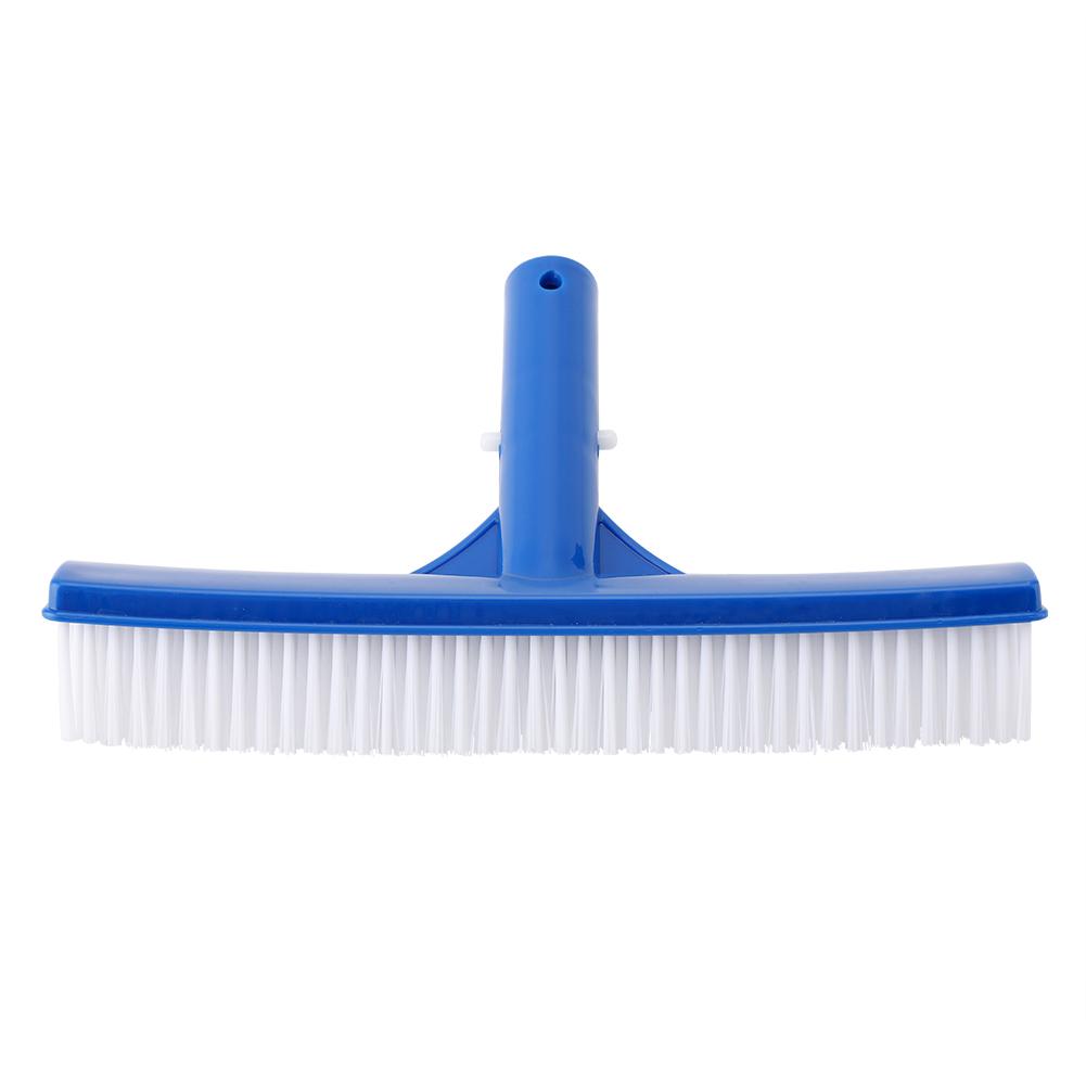 10 Inch Plastic Pool Brush for Cleaning Dirty Moss, Quality Plastic Material, Lightweight and Great Corrosion Resistance, Elastic and Hard Hair