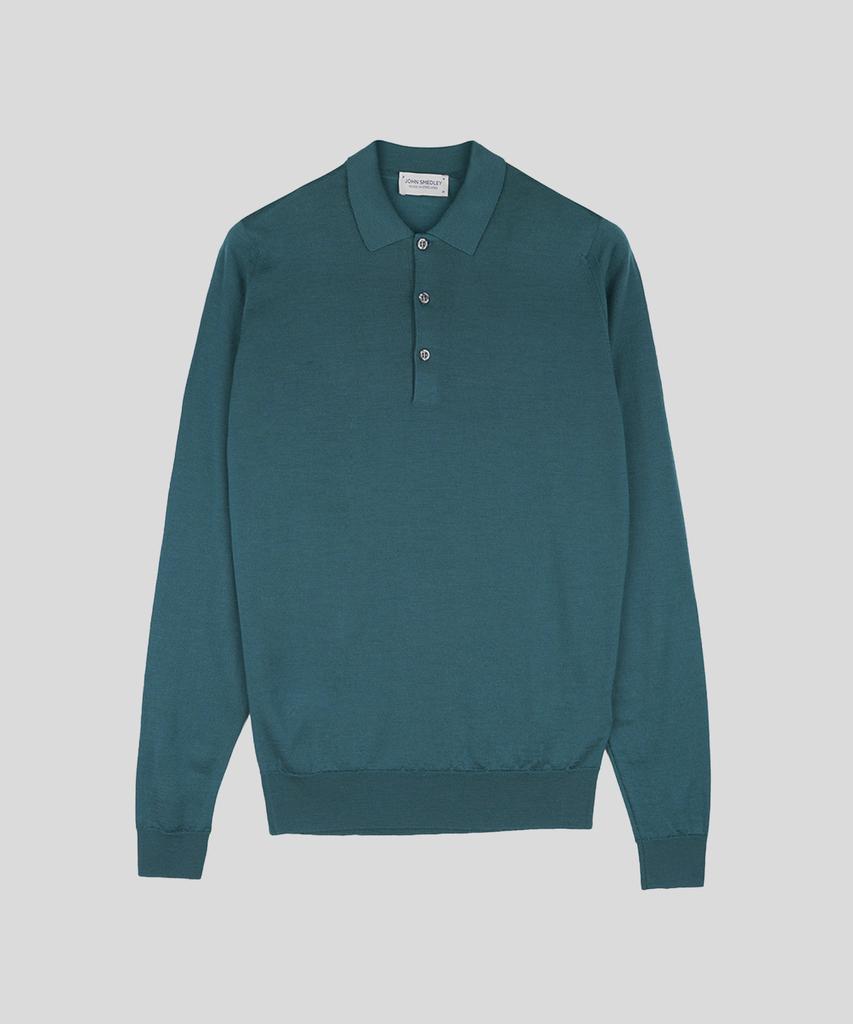 Jonseumedeulli Belper Merino Wool Polo Shirt Knit Heritage Two 12 Colors