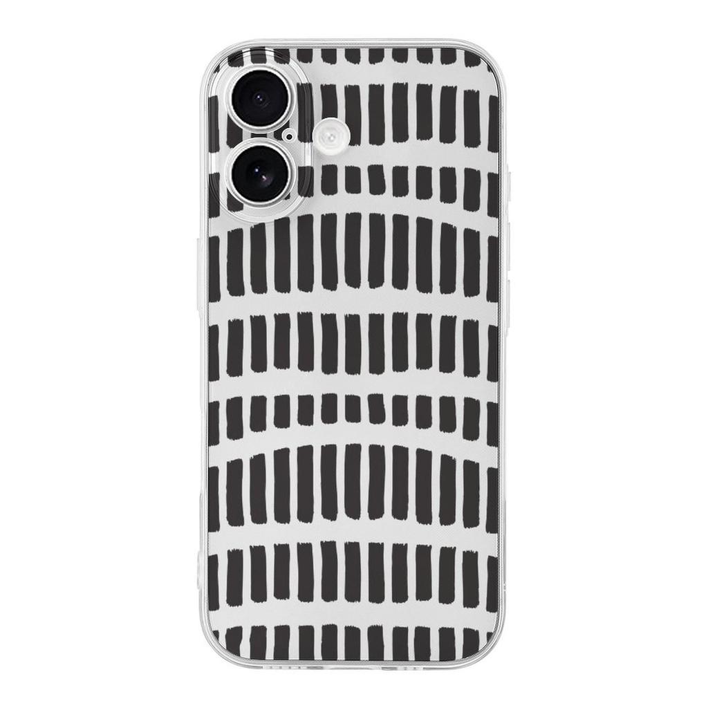 1 Pack For iPhone 17 Series TPU Phone Case Soft Transparent Flexible Design, Daily Protection