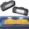 2Pcs LED Rear License Plate Light 2208200356 For Mercedes S-Class W220 2000-2006