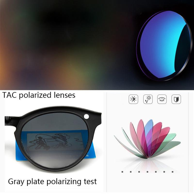 Clipon In 6 1 Black Round Oval Plastic Frame With 5 Pcs Clip On Sunglasses Magnetic Glasses Male Optical