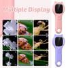 500X Magnification Portable Handheld Digital Microscope Lightweight Magnifying Glass With 8 LEDs For Boys Girls