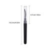 1Pcs Portable Short Spiral Eyebrow Brush With Transparent Dust Cover Eyelash Comb Lip Brush Eyebrow Extension Makeup Tool