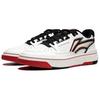 Li Ning Rookie Comfortable Versatile Rebound Non-Slip Shock Absorbing Durable Lightweight Low-Top Skate Shoes Men Sneakers White Red ABCU009-1
