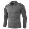 Outdoor Tactical Hiking T Shirts Men Long Sleeve Hunting Climbing Shirt Sport Clothes