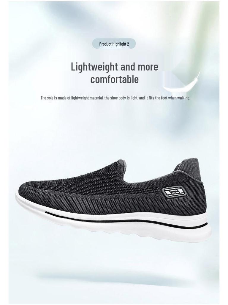 2026 Spring Women's Breathable Soft Sole Slip-On Walking Shoes for Women & Couples