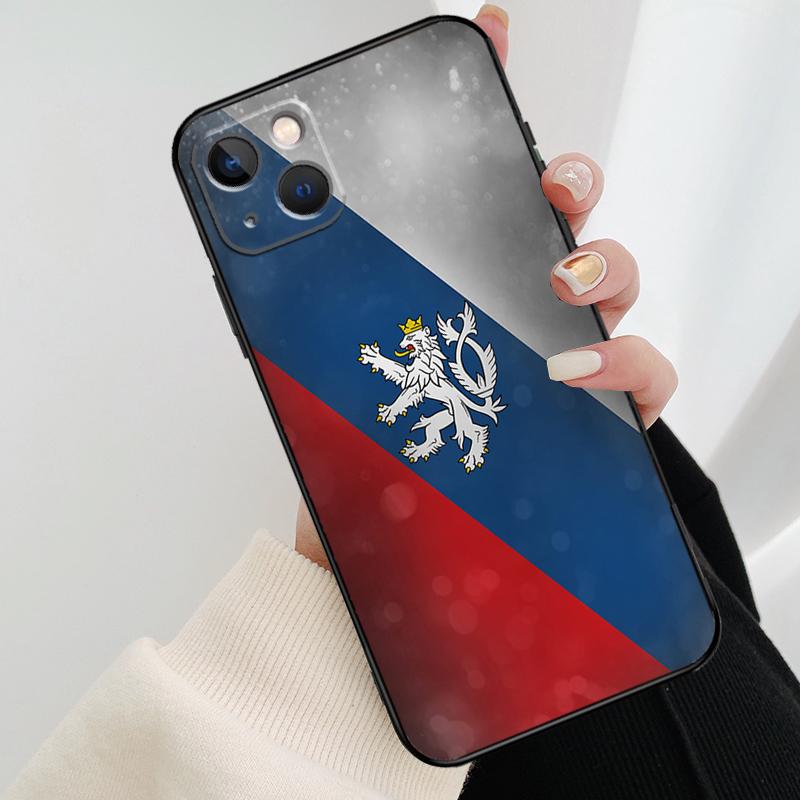 Czech Republic Czech Flag Phone Case For iPhone 17 Pro Max 14 13 12 11 15 16 Pro Max mini 15 16 Plus 16e 17 Air Cover