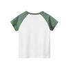 27kids Korean Style Dinosaur Short Sleeve T-Shirt - 2024 Children's Sweatshirt Base Layer